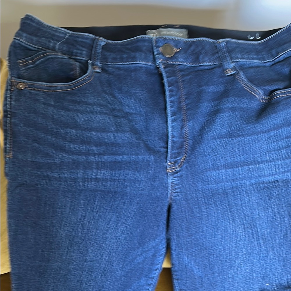 Wit & Wisdom Dark Blue Skinny Jeans